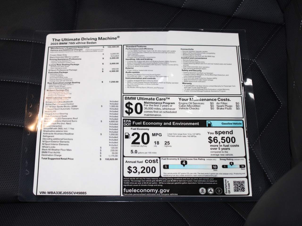 2025 BMW 7-Series 760i xDrive Sedan