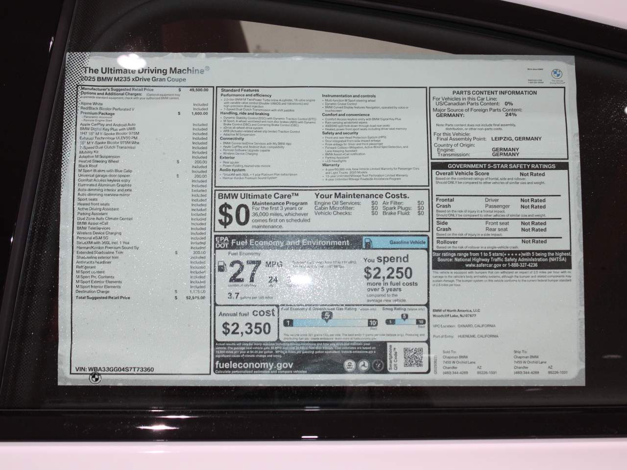 2025 BMW 2-Series M235 xDrive Gran Coupe