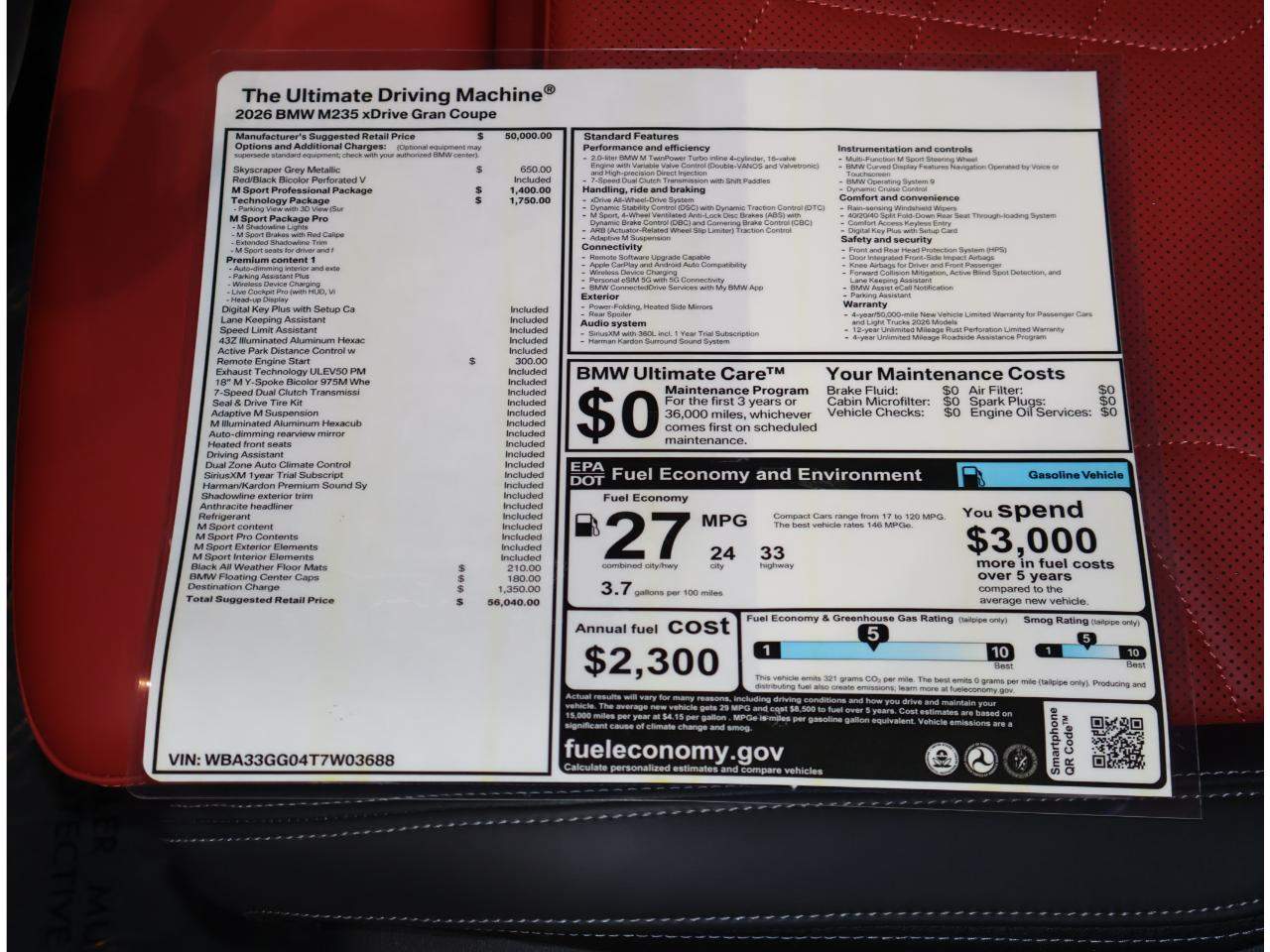 2026 BMW 2-Series M235 xDrive Gran Coupe