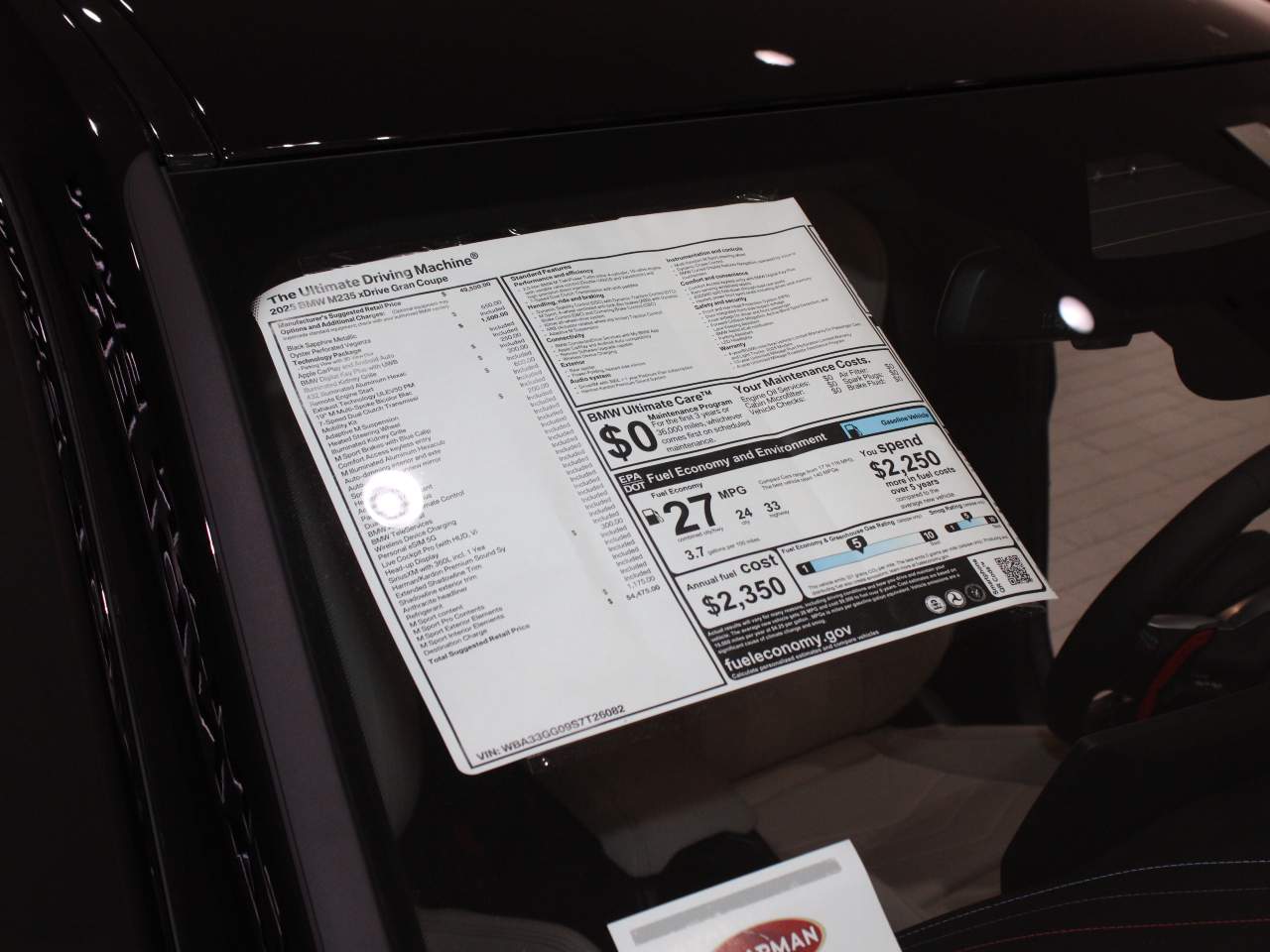 2025 BMW 2-Series M235 xDrive Gran Coupe Sedan