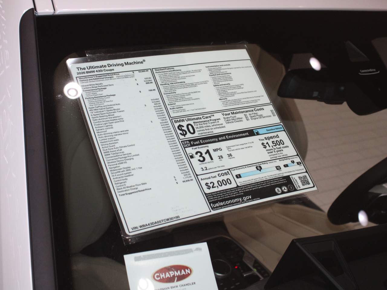 2026 BMW 4-Series 430i Coupe