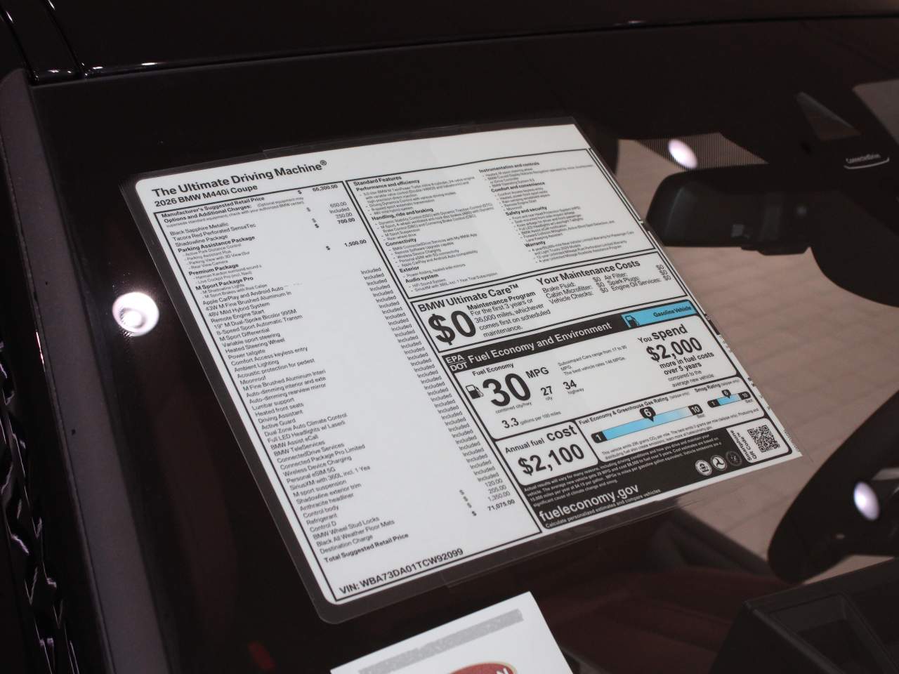 2026 BMW 4-Series M440i Coupe