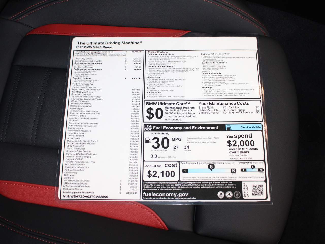 2026 BMW 4-Series M440i Coupe