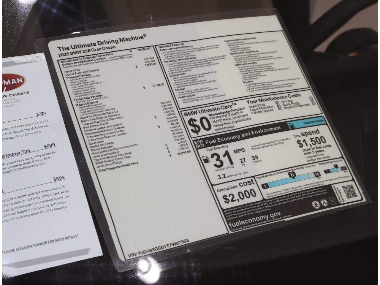 2026 BMW 2-Series 228 Gran Coupe