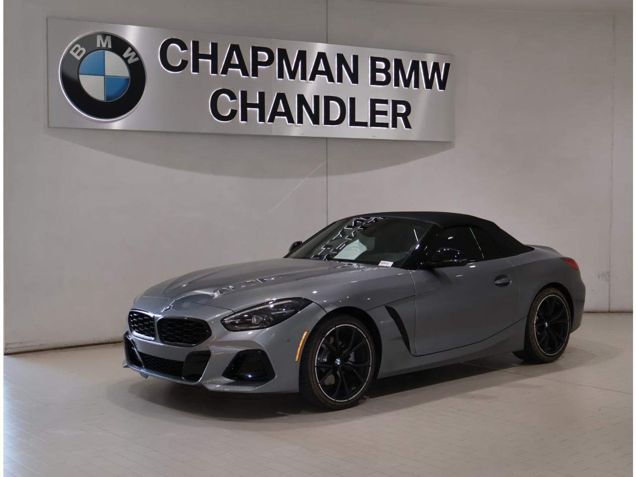 Gray (Skyscraper Grey Metallic) 2026 BMW Z4 Convertible Rear-Wheel Drive 8-Speed Automatic