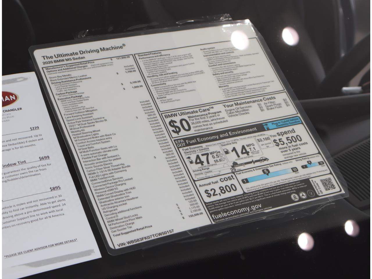2026 BMW M5 Sedan
