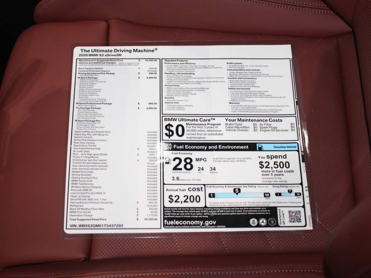 2026 BMW X2 xDrive28i