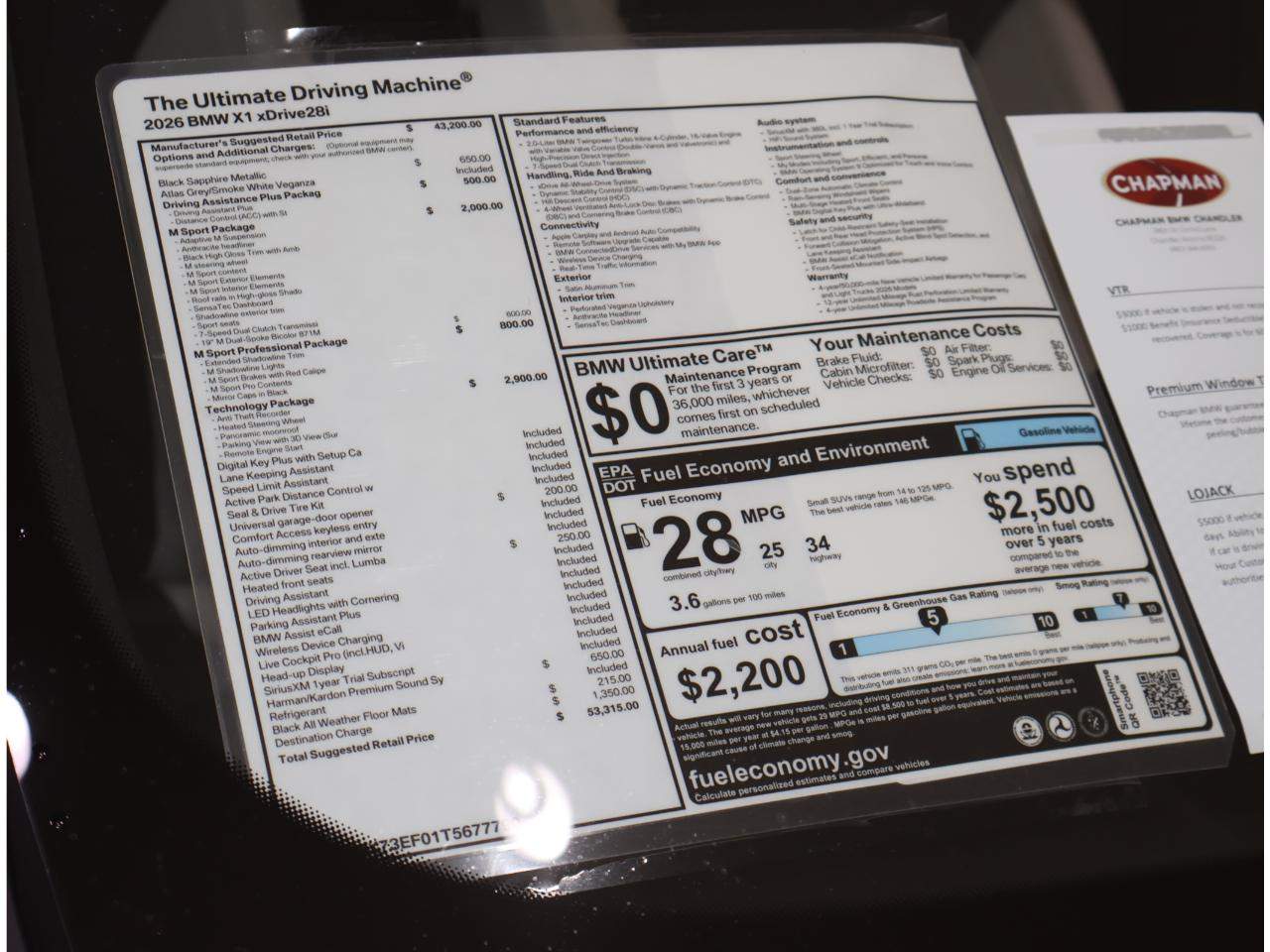2026 BMW X1 xDrive28i