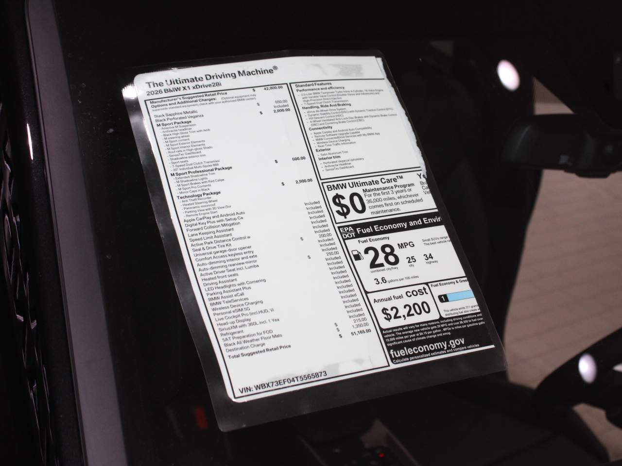 2026 BMW X1 xDrive28i