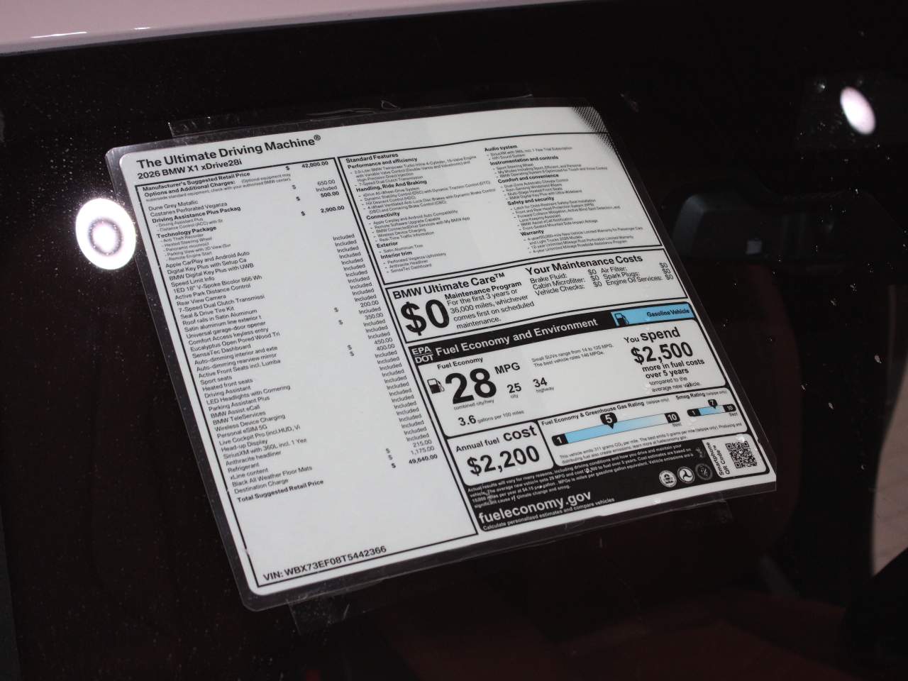 2026 BMW X1 xDrive28i