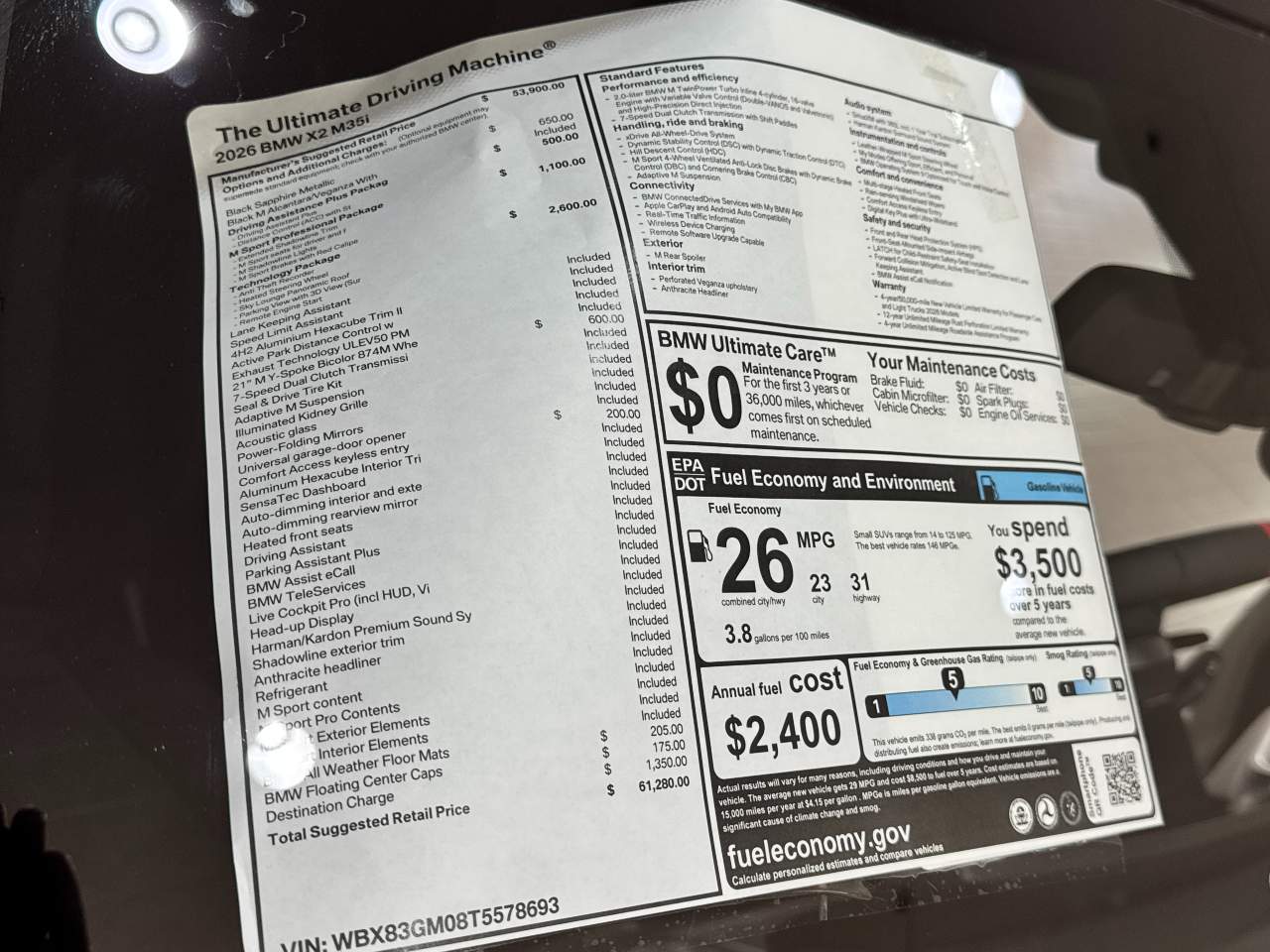 2026 BMW X2 M35i