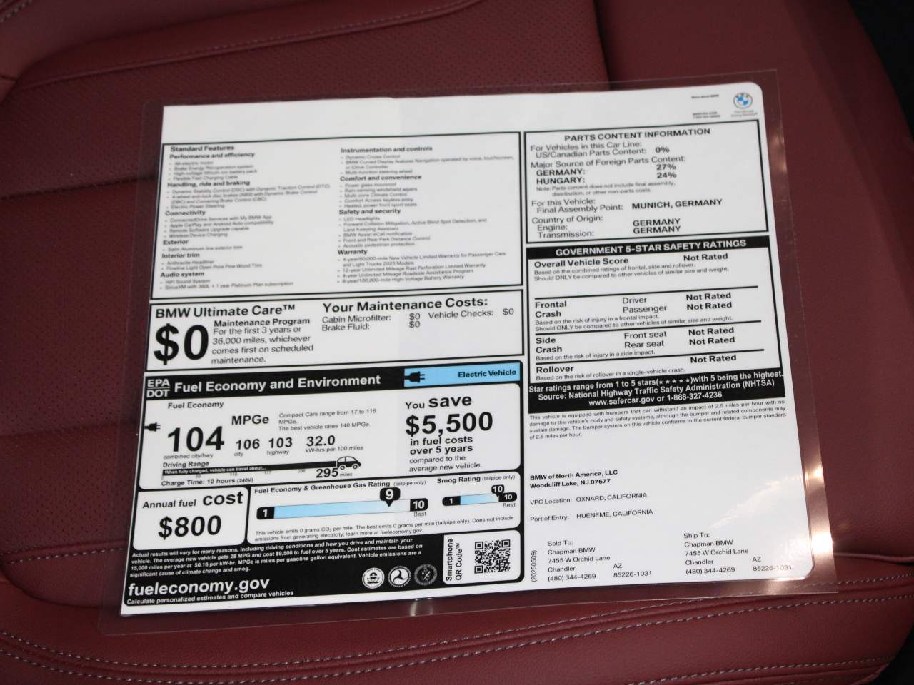 2025 BMW i4 eDrive40