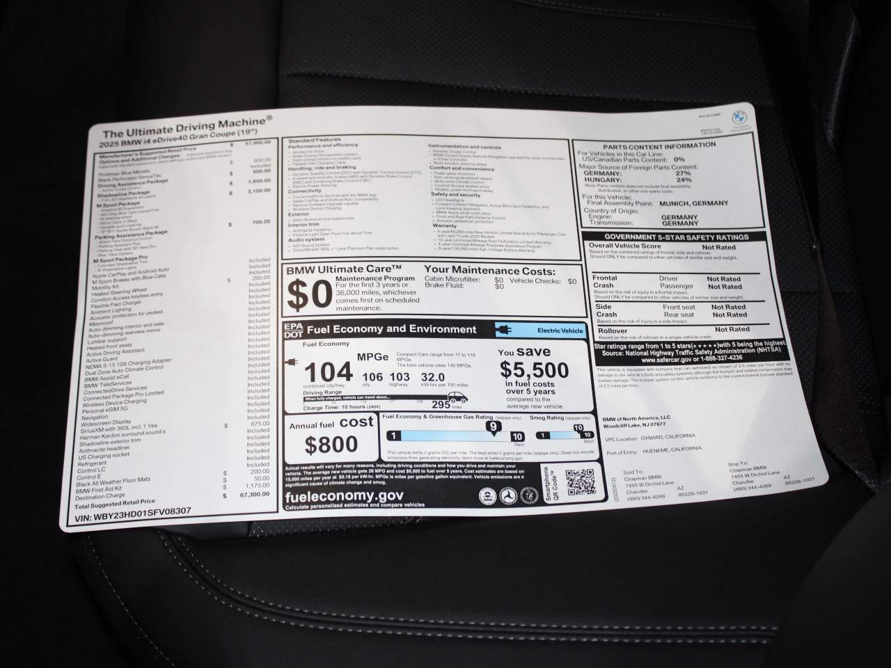 2025 BMW i4 eDrive40