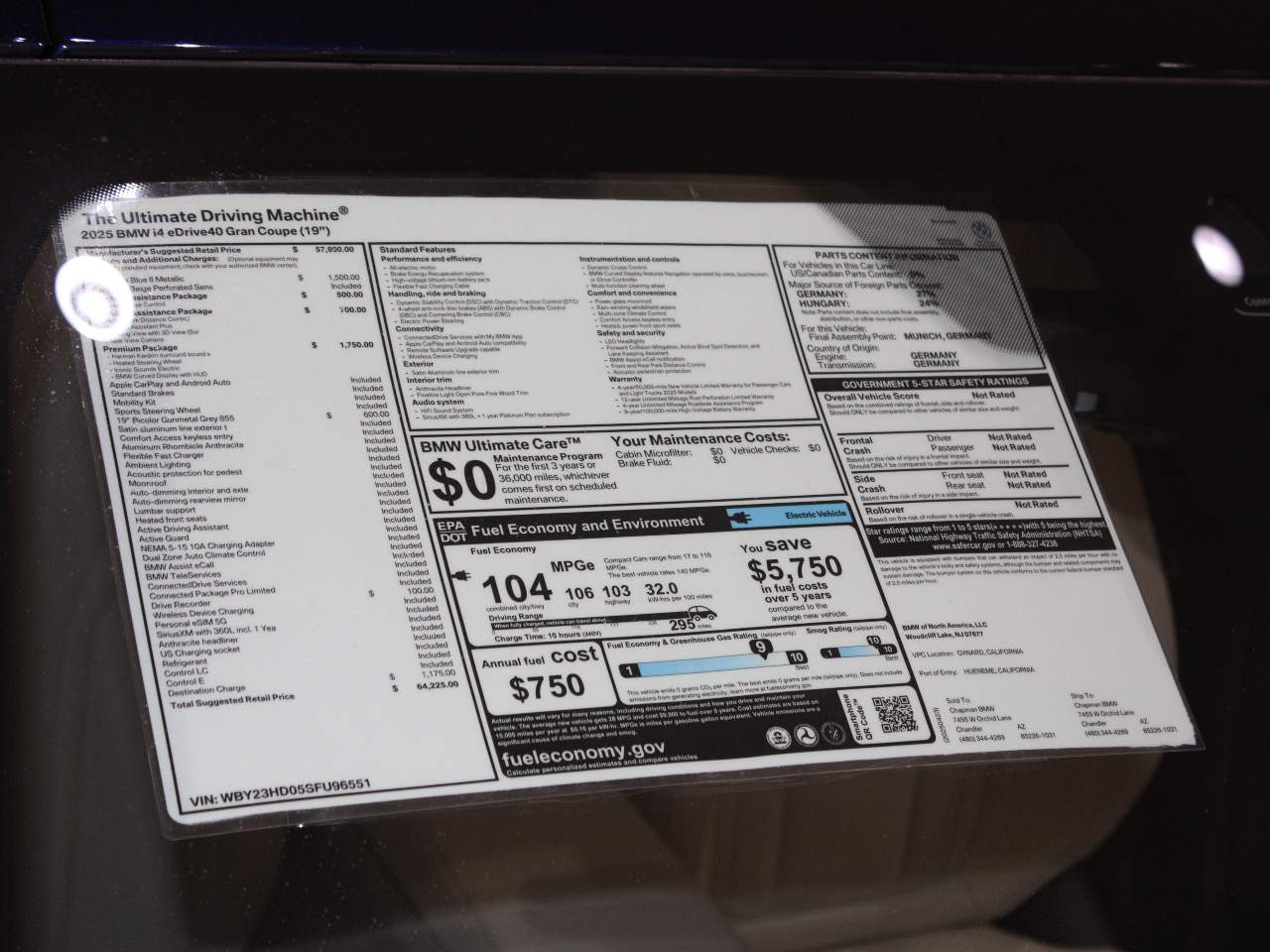 2025 BMW i4 eDrive40