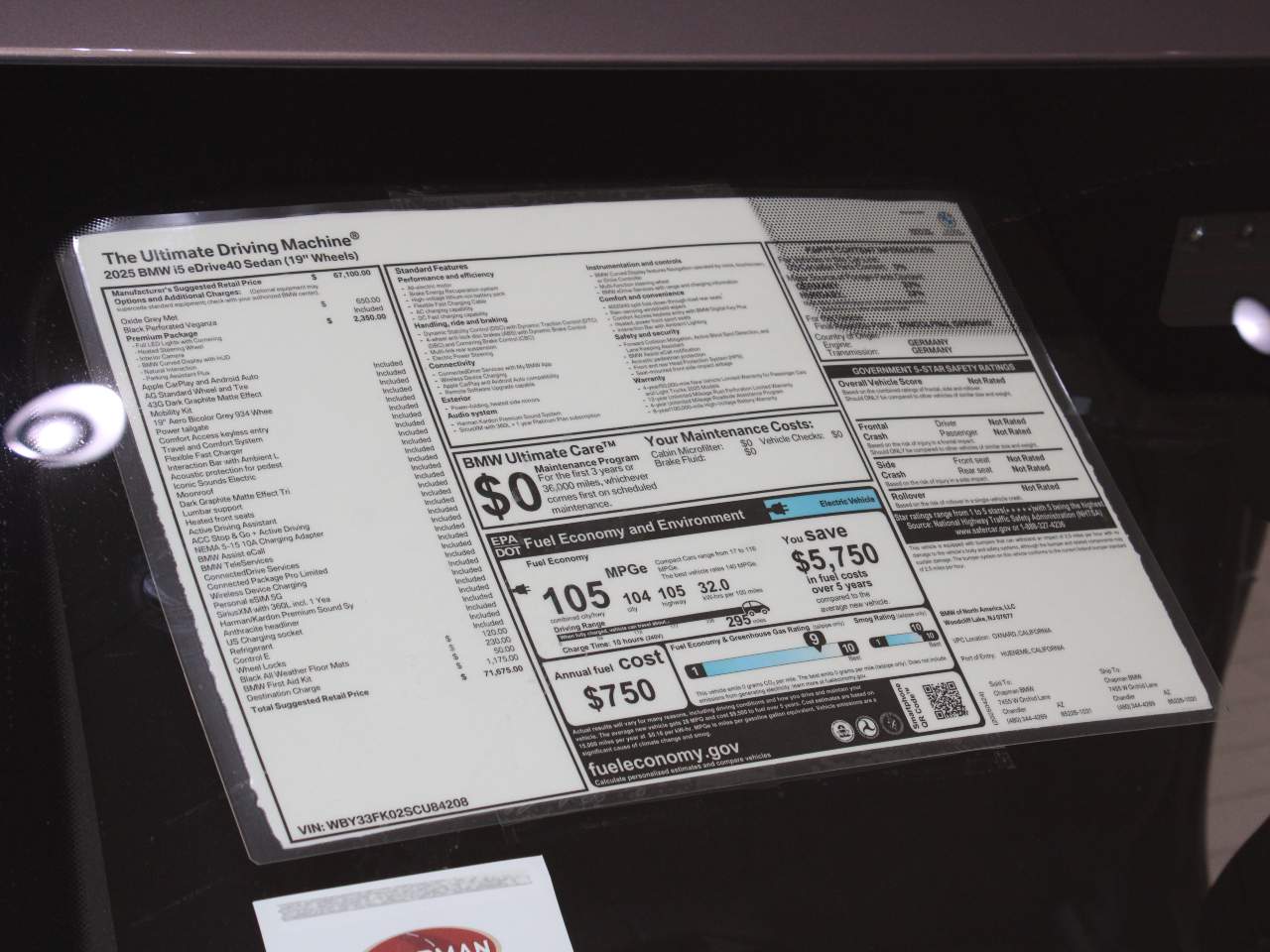 2025 BMW i5 eDrive40
