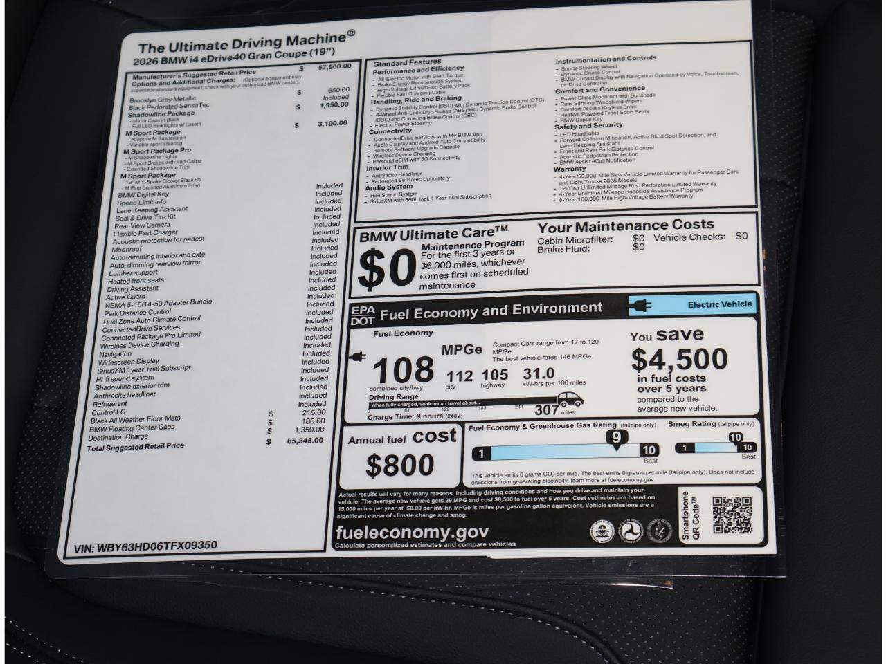 2026 BMW i4 eDrive40