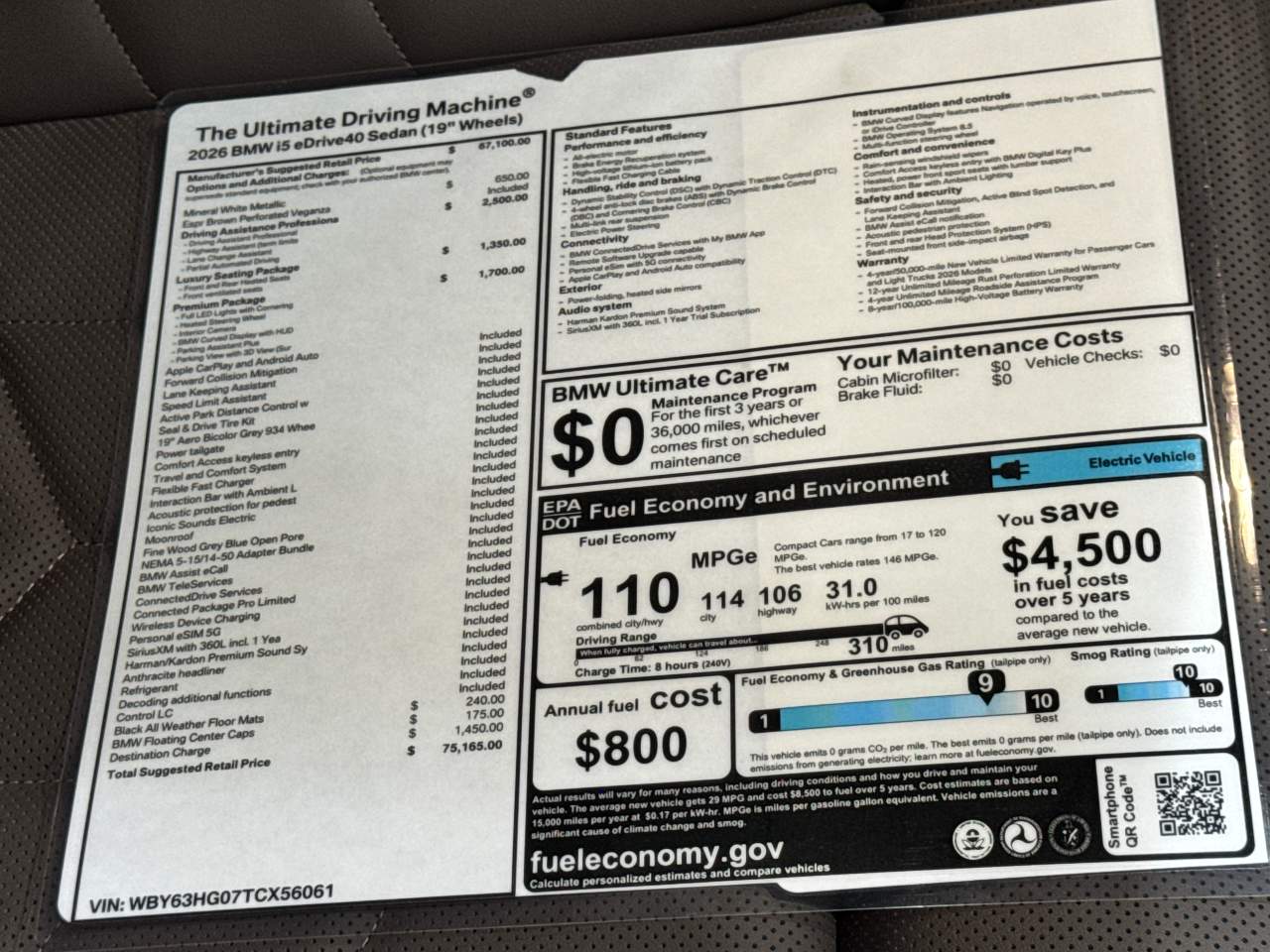 2026 BMW i5 eDrive40