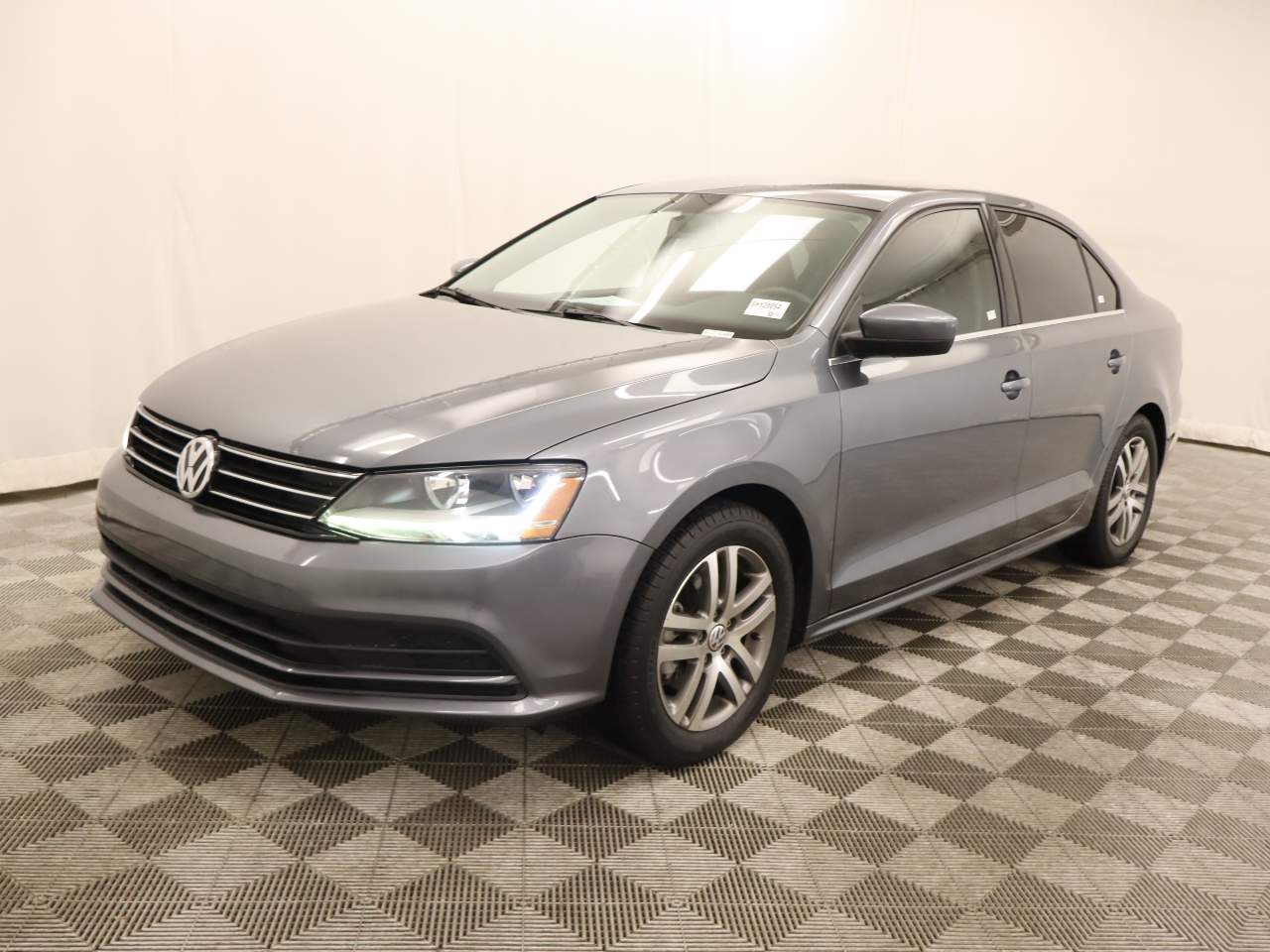 Platinum Gray Metallic 2017 Volkswagen Jetta 1.4T S FWD Sedan Front-Wheel Drive 6-Speed Automatic