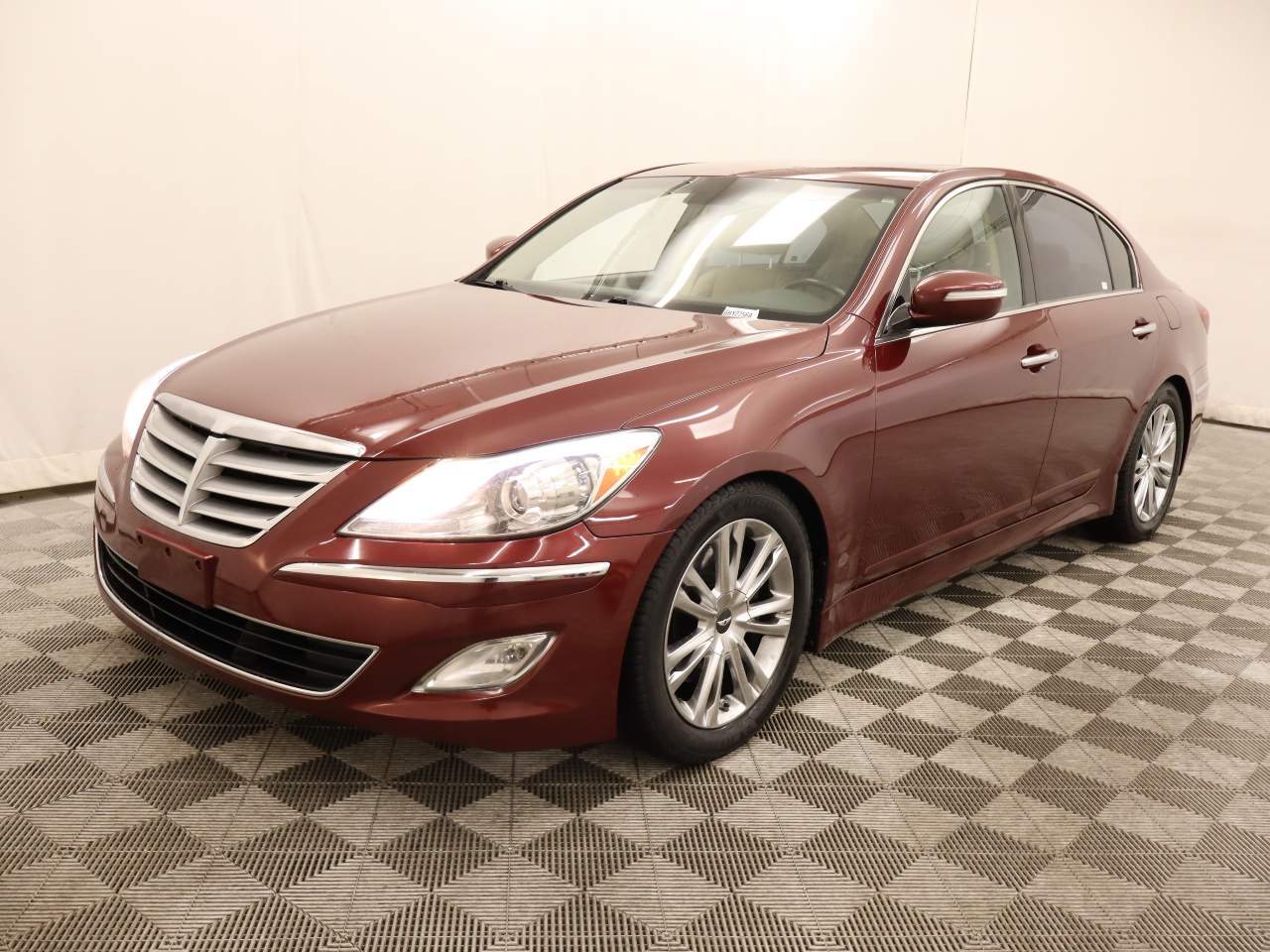 Cabernet Red Pearl 2012 Hyundai Genesis 3.8 RWD Sedan Rear-Wheel Drive 8-Speed Automatic