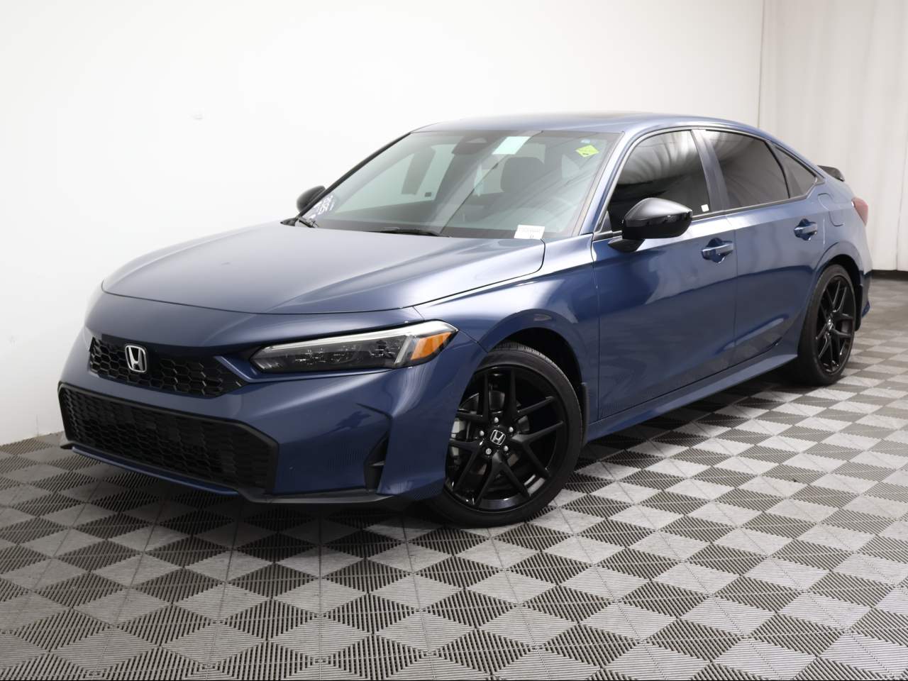 Blue Lagoon Pearl 2025 Honda Civic Hybrid Sedan Front-Wheel Drive 1-Speed Dual Clutch