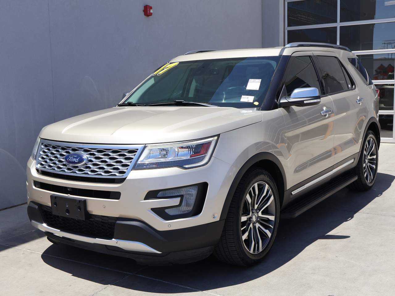 White Gold 2017 Ford Explorer SUV / Crossover All-Wheel Drive 6-Speed Automatic