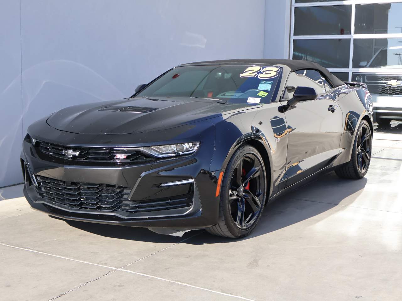 Black 2023 Chevrolet Camaro 2SS Convertible RWD Convertible Rear-Wheel Drive Automatic