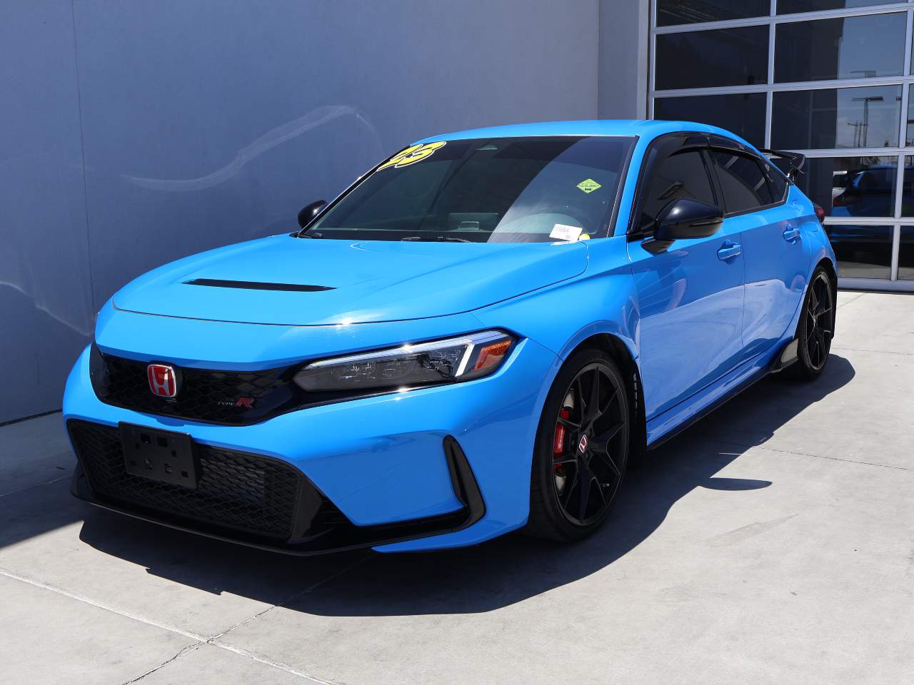 Boost Blue Pearl 2023 Honda Civic Type R Hatchback Front-Wheel Drive 6-Speed Manual