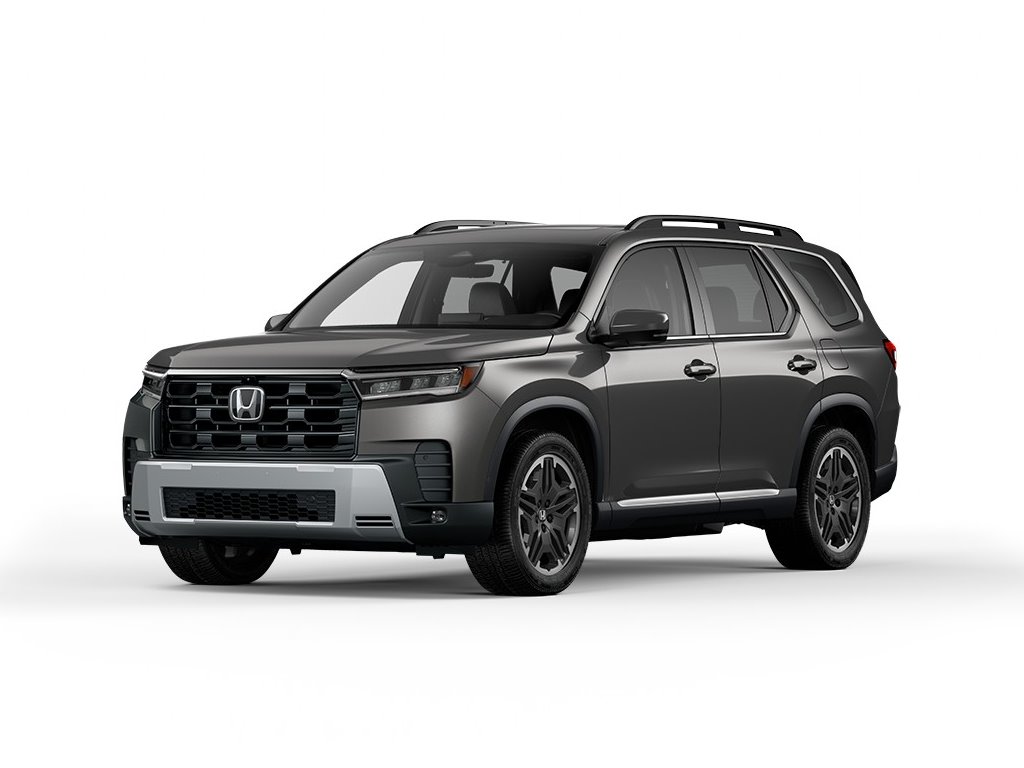 Gray (Modern Steel Metallic) 2026 Honda Pilot Touring Blackout AWD SUV / Crossover All-Wheel Drive